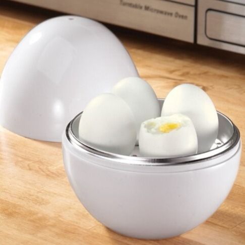 Microwave Egg Steamer - Easy Soft and Hard Boiled Eggs